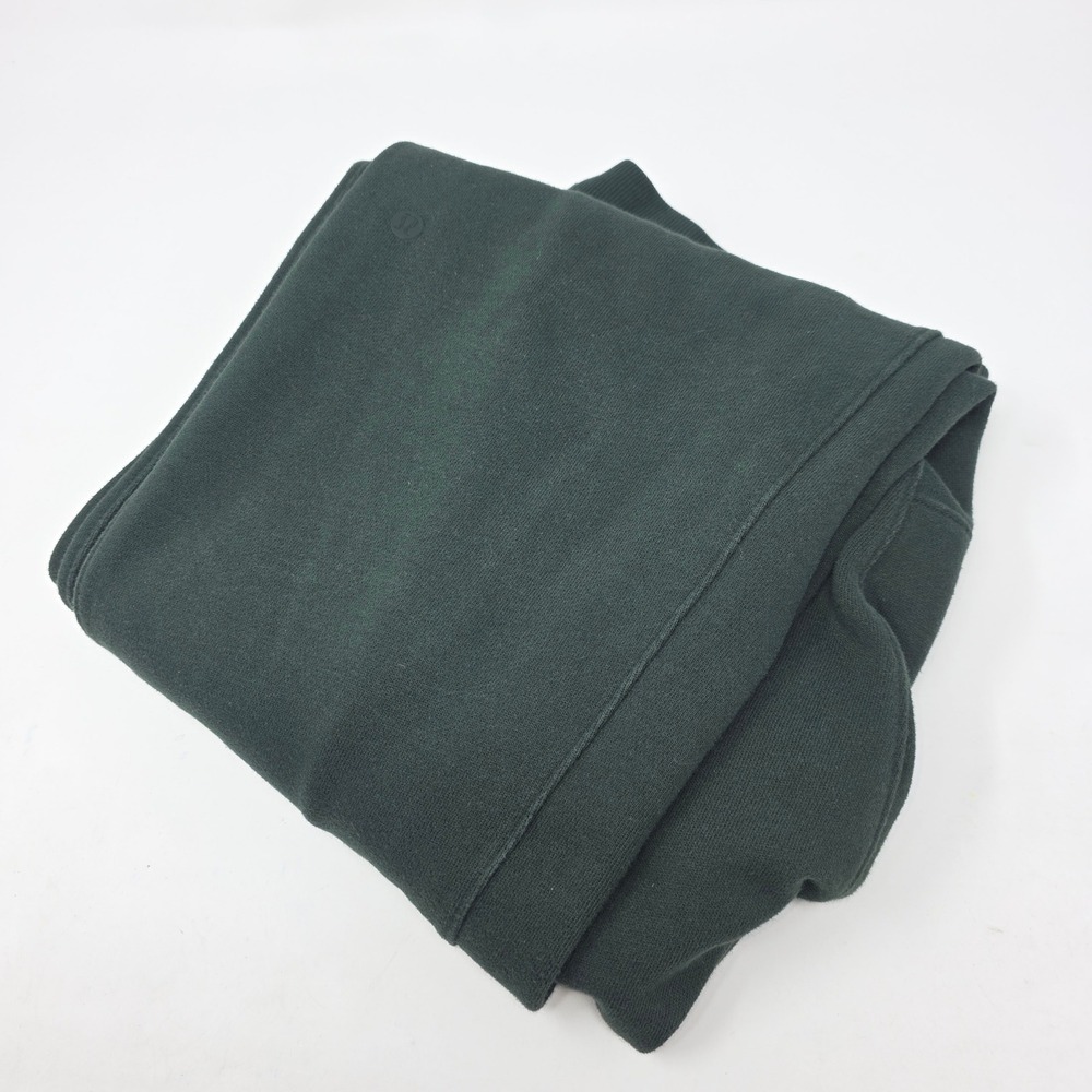 Lululemon Jogger Pants Mens L Green Drawstring Stretch Athletic Sweatpants 32x30